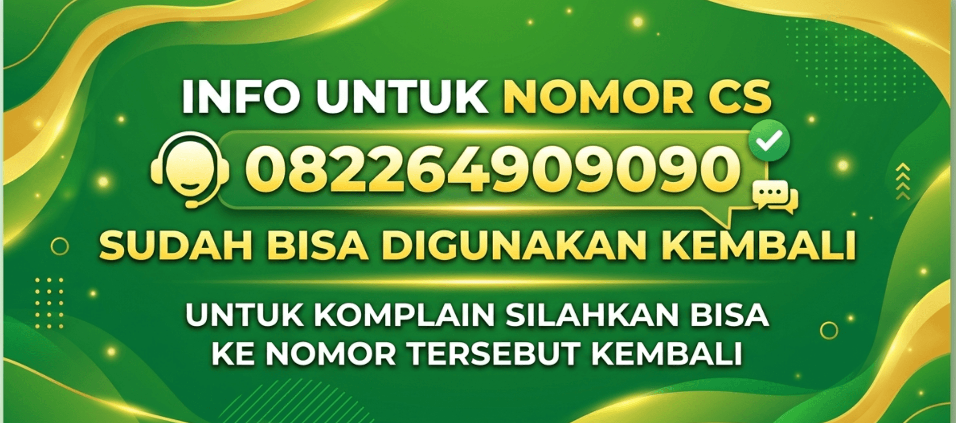 WA sudah normal