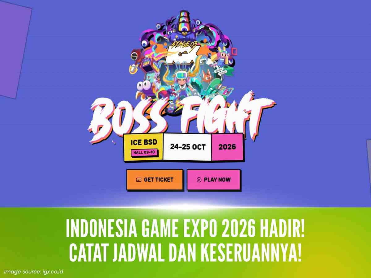 Indonesia Game Expo 2026 Hadir! Catat Jadwal dan Keseruannya!